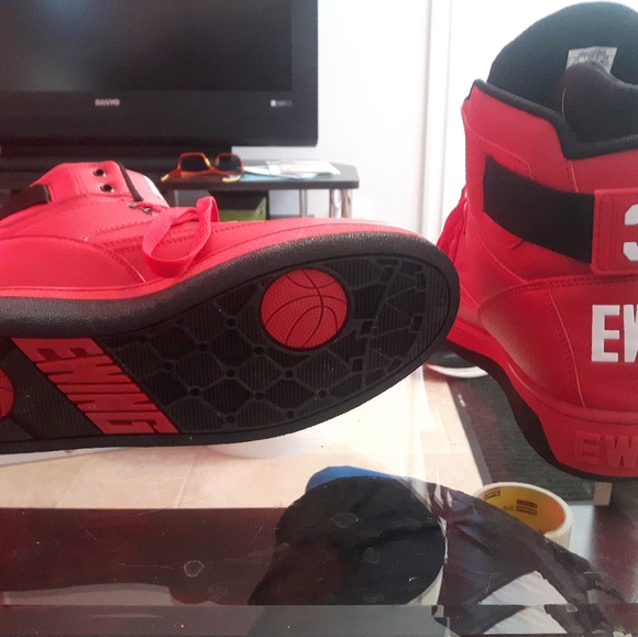 Patrick Ewing #33 hi-orion red - Picture 2 of 4